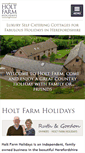 Mobile Screenshot of holtfarmholidays.com